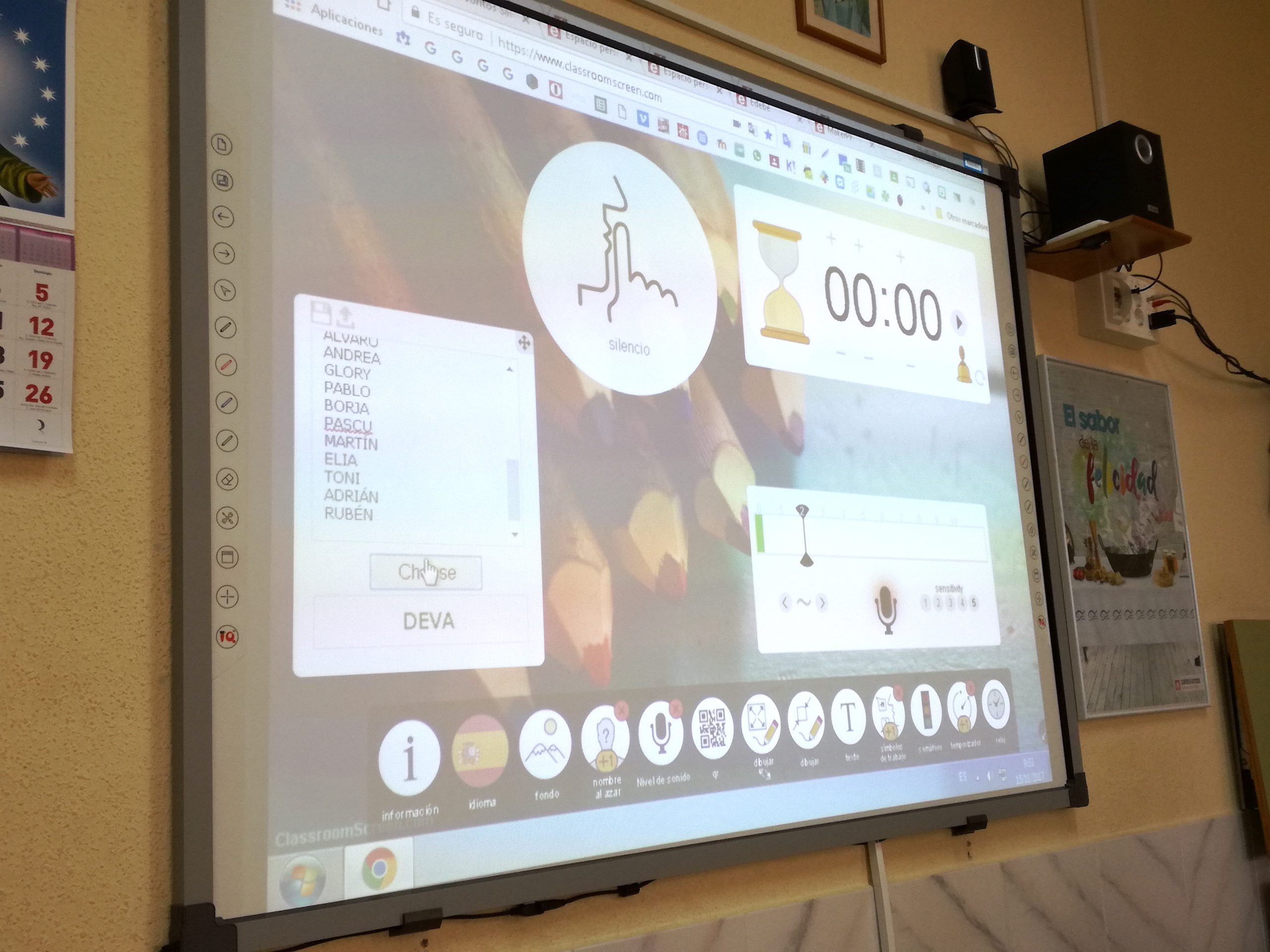 Classroomscreen la navaja suiza de clase