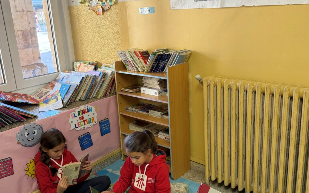 Biblioteca de aula “Rincón de la lectura”  Salesianos María Auxiliadora de Salamanca